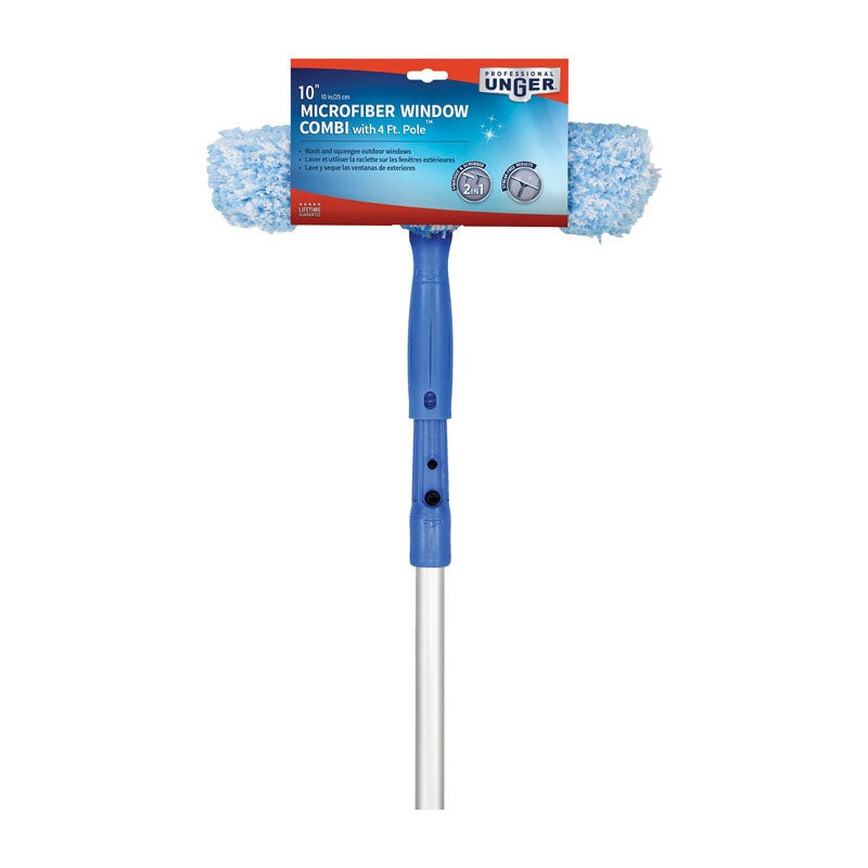 Unger 10 in. Microfiber Window Cleaning Kit