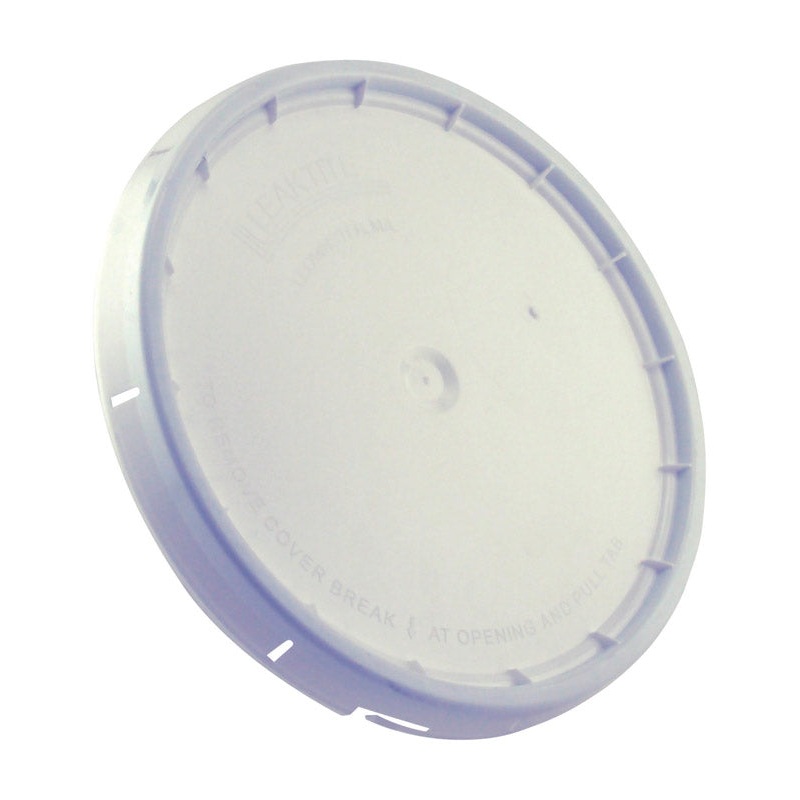 Leaktite White Gasket Bucket Lid