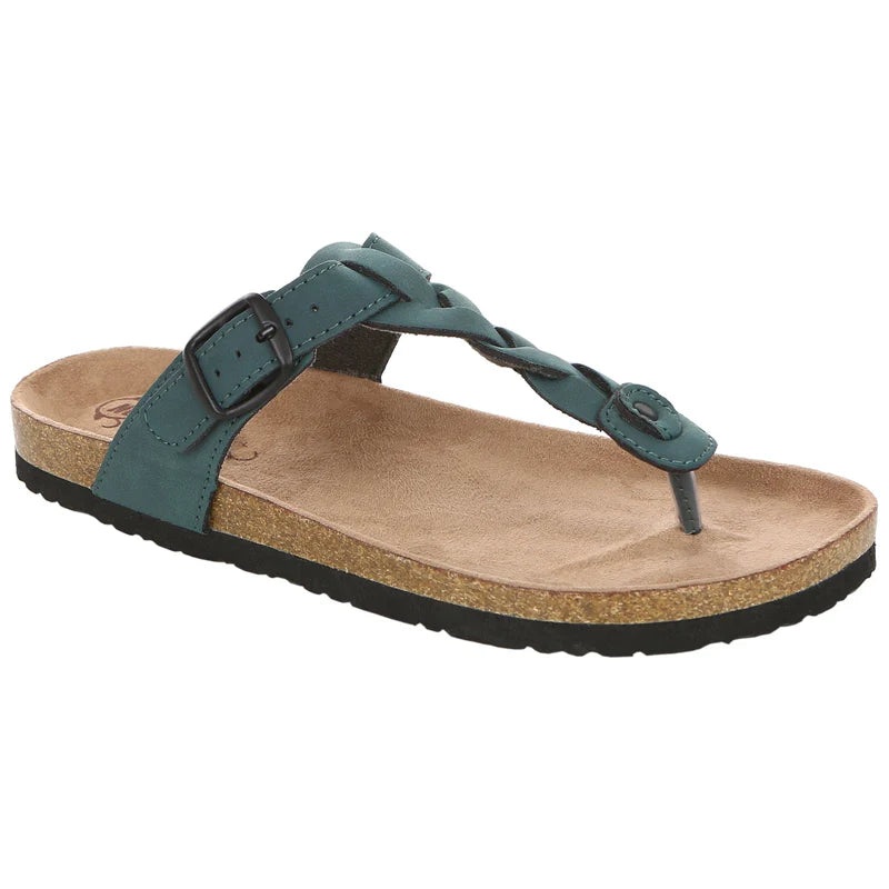 Women’s Dina Cork Sandal (Light Blue) Size 7