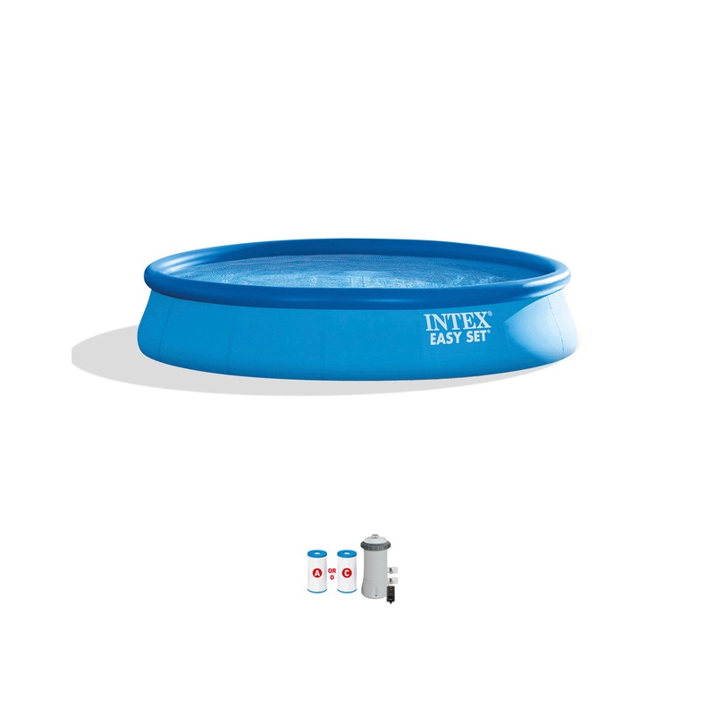Intex Easy Set 15′ x 33 Inflatable Pool w/ Filter Pump (In-Store Pickup Only)