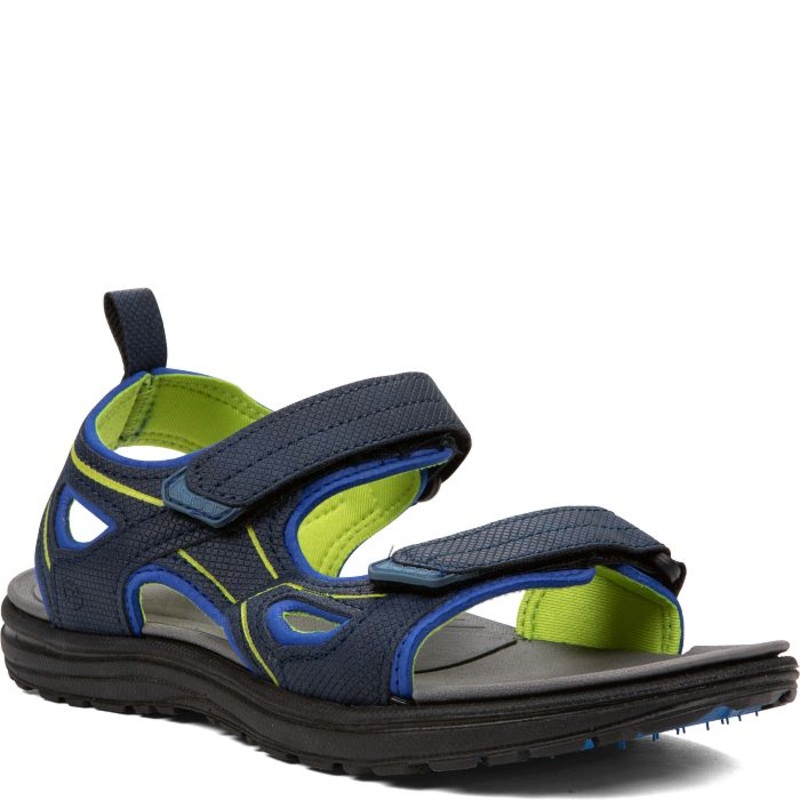 Northside Kid’s Riverside Lite River Sandal (Navy/Volt Green) Size Little Kid 6
