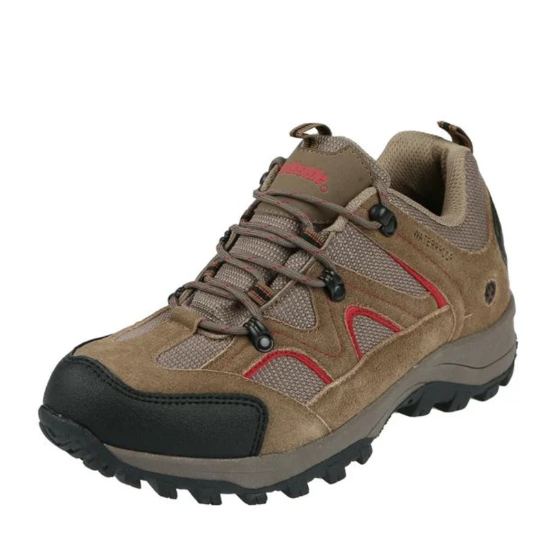 Northside Men’s Snohomish Leather Water Resistant Hiking Shoe (Chili Pepper) Size 8EE