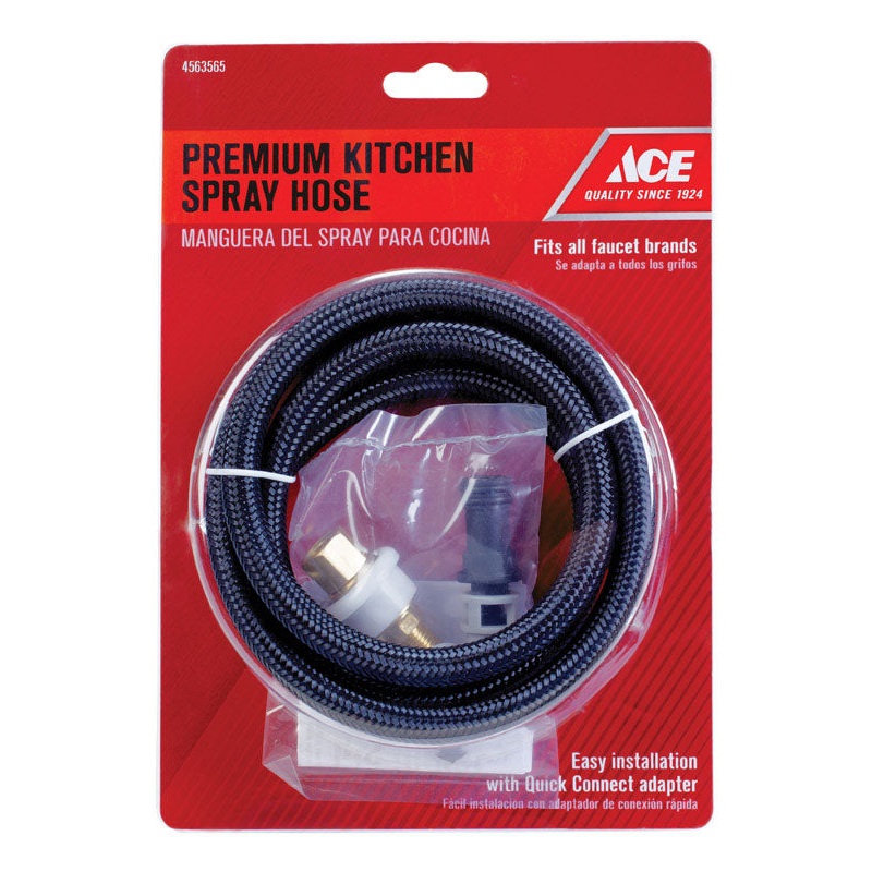 Ace 3/8 in. D X 4 ft. L Braided PVC Side Spray Hose