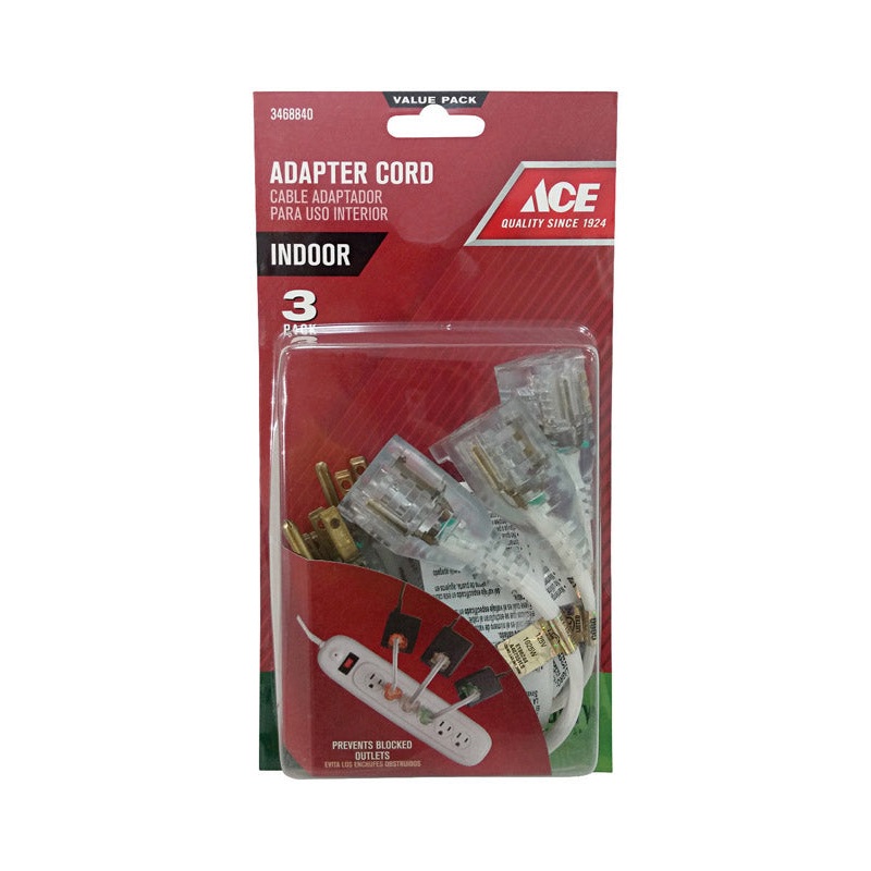 Ace 8 in. L Adapter Cord SPT-3