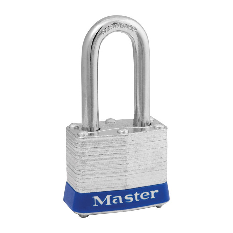 Master Lock 1-5/16 in. H X 1-9/16 in. W Steel 4-Pin Cylinder Exterior Padlock