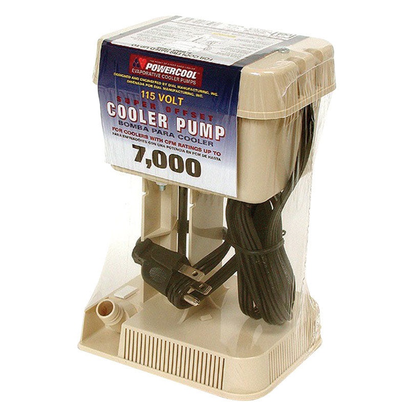 Dial Tan Plastic Evaporative Cooler Pump