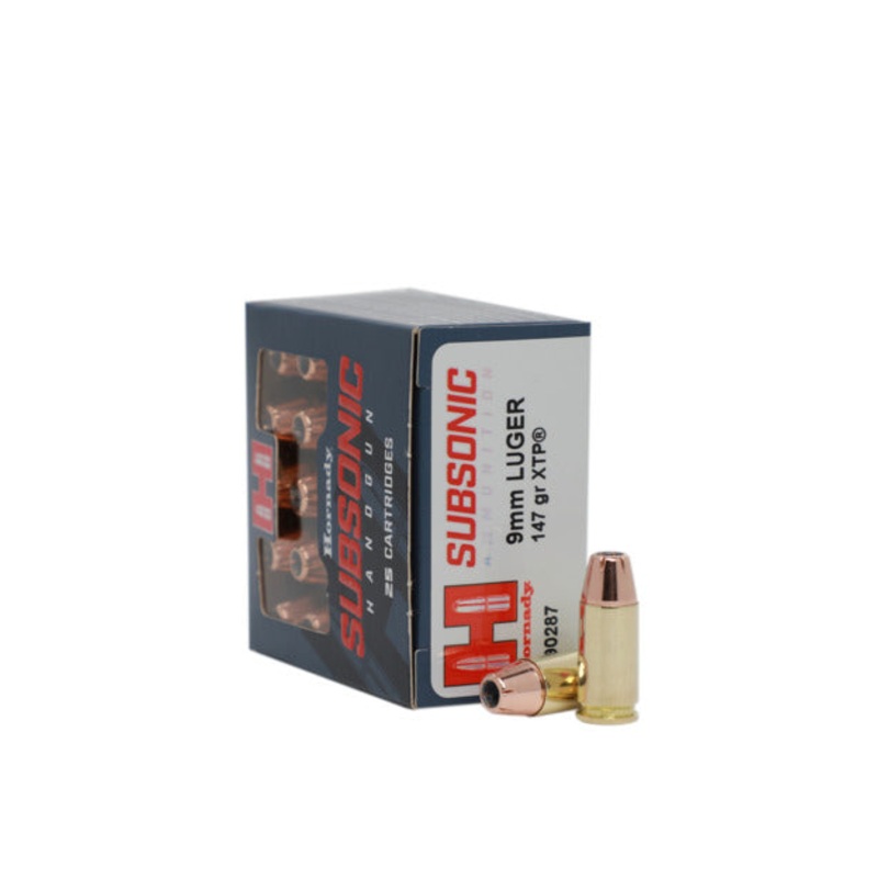9mm Luger 147 gr XTP Subsonic