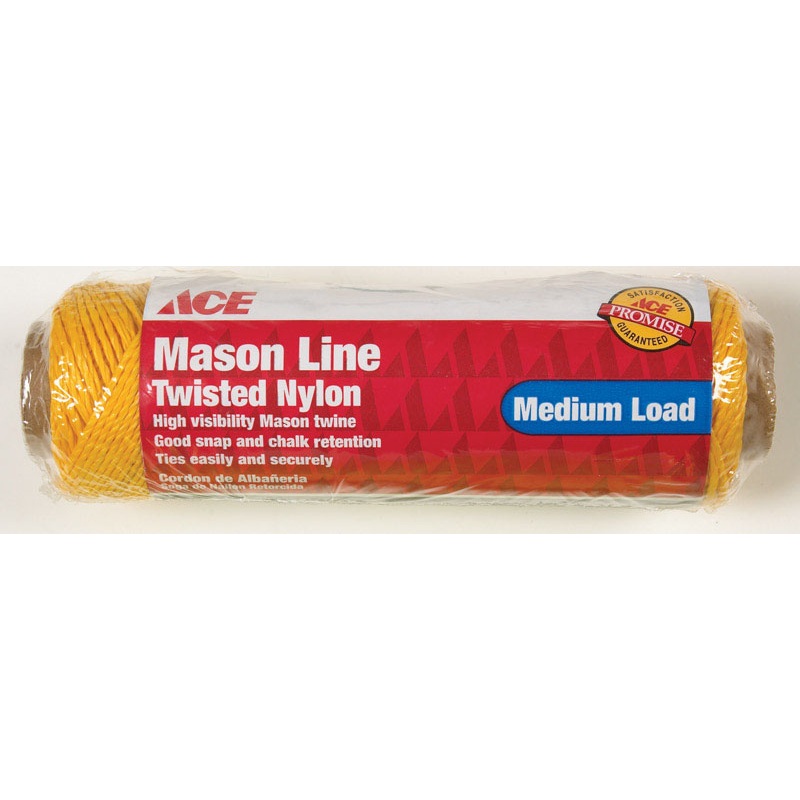 Ace 18 in. D X 260 ft. L Gold Twisted Nylon Twine