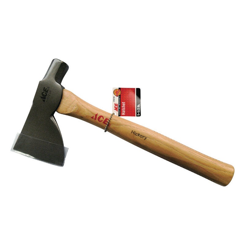 Ace 22 oz Carbon Steel Hammer Hatchet Hickory Handle 13.58 in.