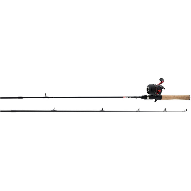 Daiwa D-Turbo Spincast PMC 6ft 6in 2pc Combo