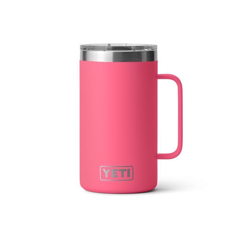 YETI Rambler 24 oz Tropical Pink BPA Free Mug with MagSlider Lid