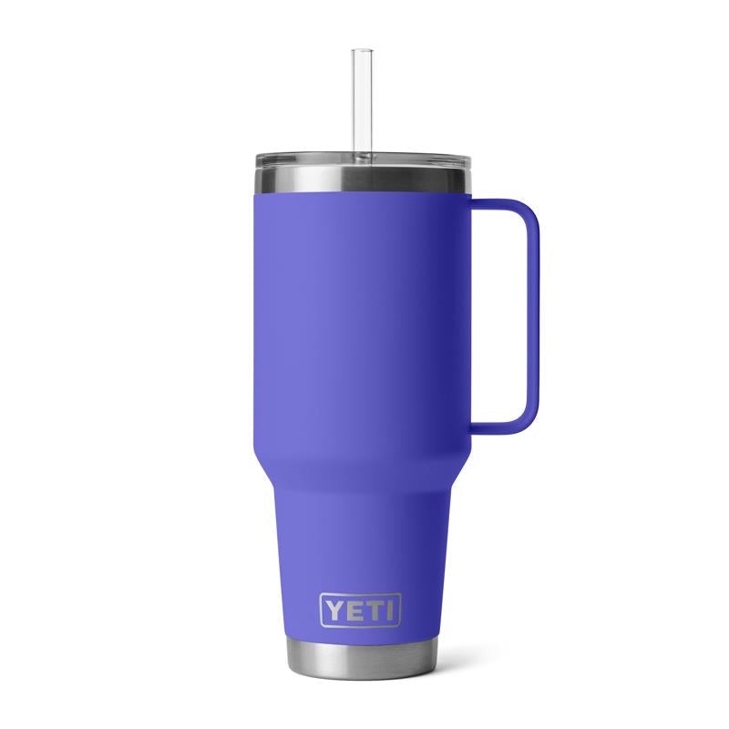 YETI Rambler 42 oz Ultramarine Violet BPA Free Straw Mug