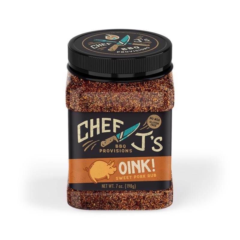 Chef J’s BBQ Provisions Oink BBQ Rub 7 oz