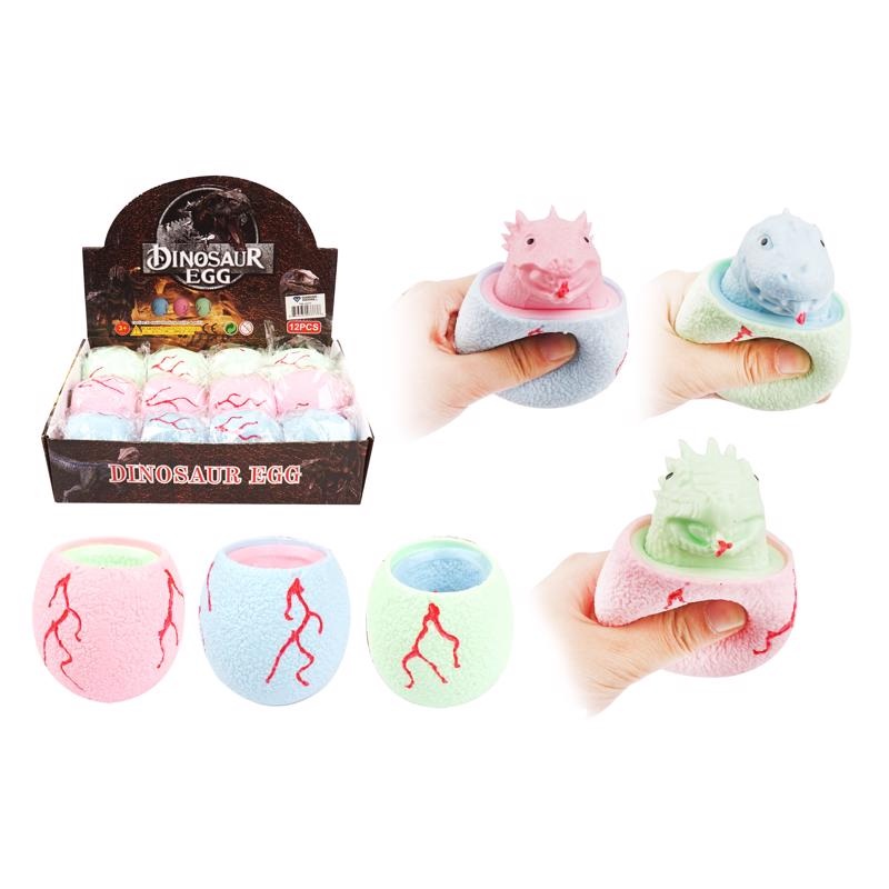 Diamond Visions Dinosaur Egg Pop-Up Squeeze Toy Assorted (Sold Separately)