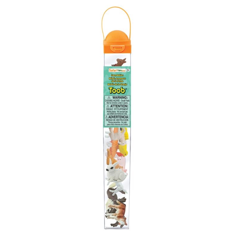 Safari Ltd. Toobs Farm Babies Toy Multicolor 12 pc