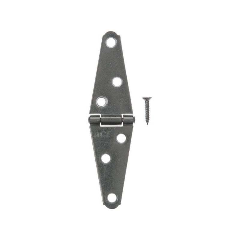 Ace 2 in. L Zinc-Plated Light Duty Strap Hinge 2 pk