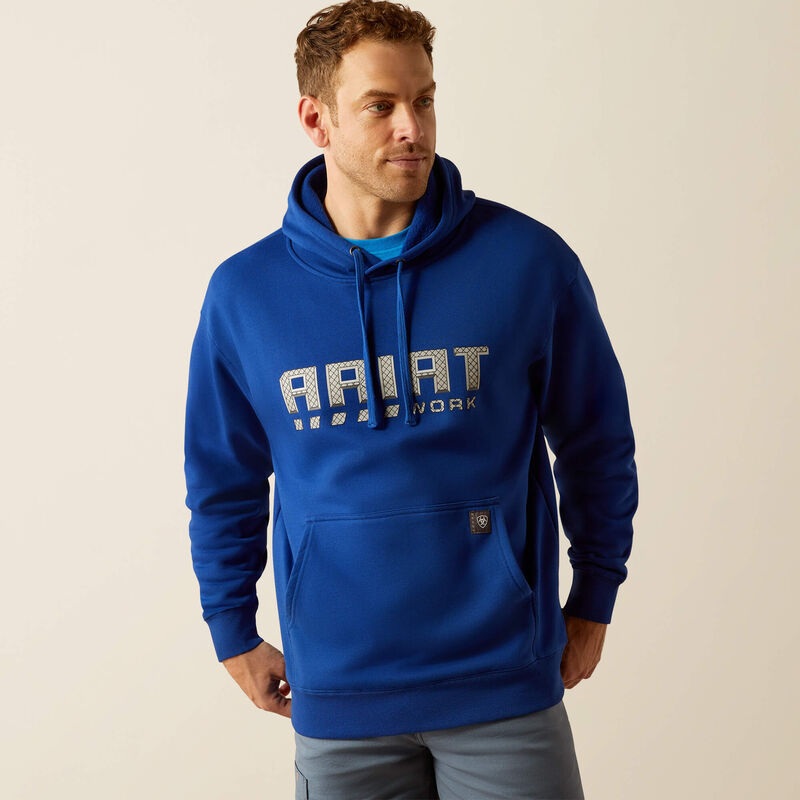 Rebar Workman Drive Hoodie (Sodalite Blue) Size XXL