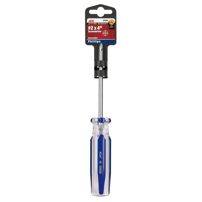 Ace No. 2 X 4 in. L Phillips Screwdriver 1 pc
