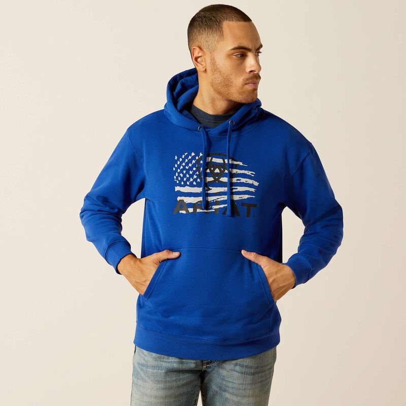 Breakthru Hoodie (Blue) Size L