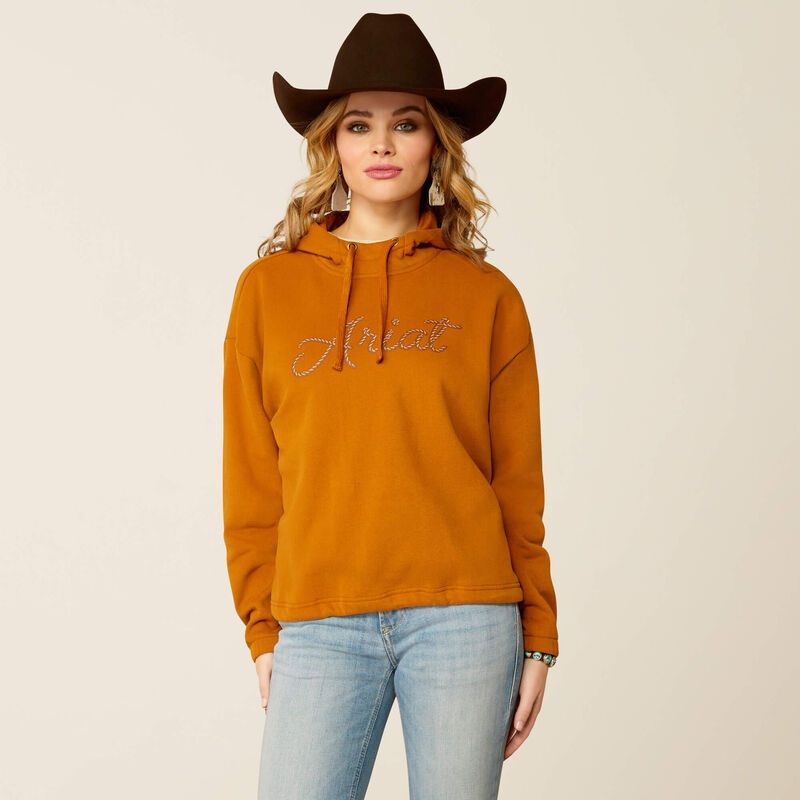 Essential Hoodie (Roasted Pecan) Size XL
