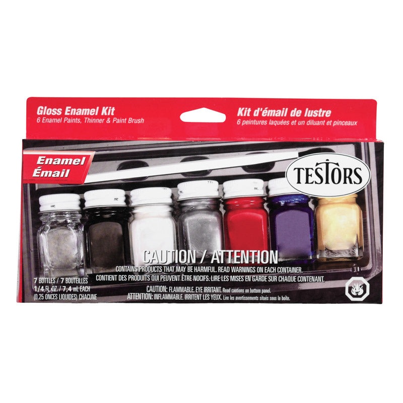 Testors Gloss Assorted Hobby Paint 0.25 oz