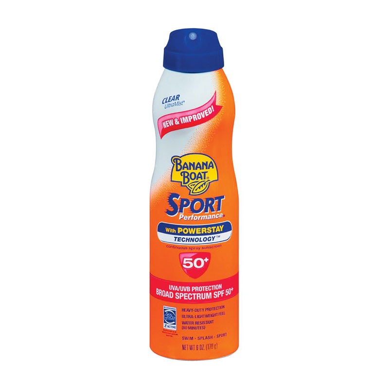 Banana Boat Sport Performance Continuous Spray Sunscreen 6 oz 1 pk