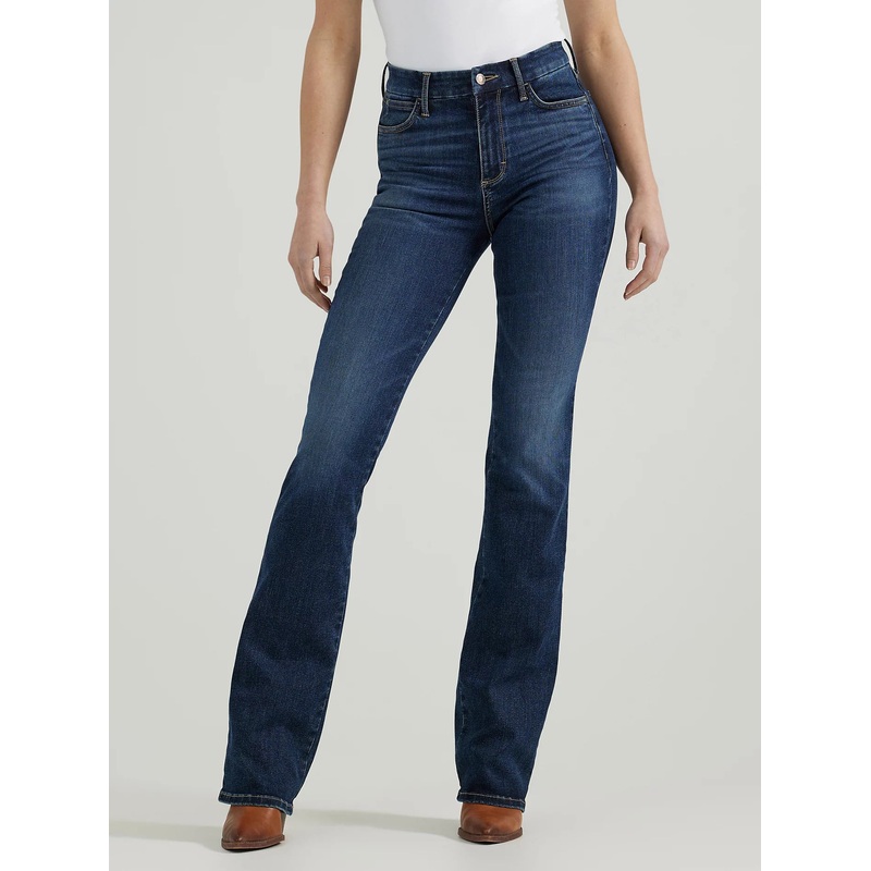 Women’s Wrangler Bespoke High Rise Bootcut Jean (Lacey) Size 39×32