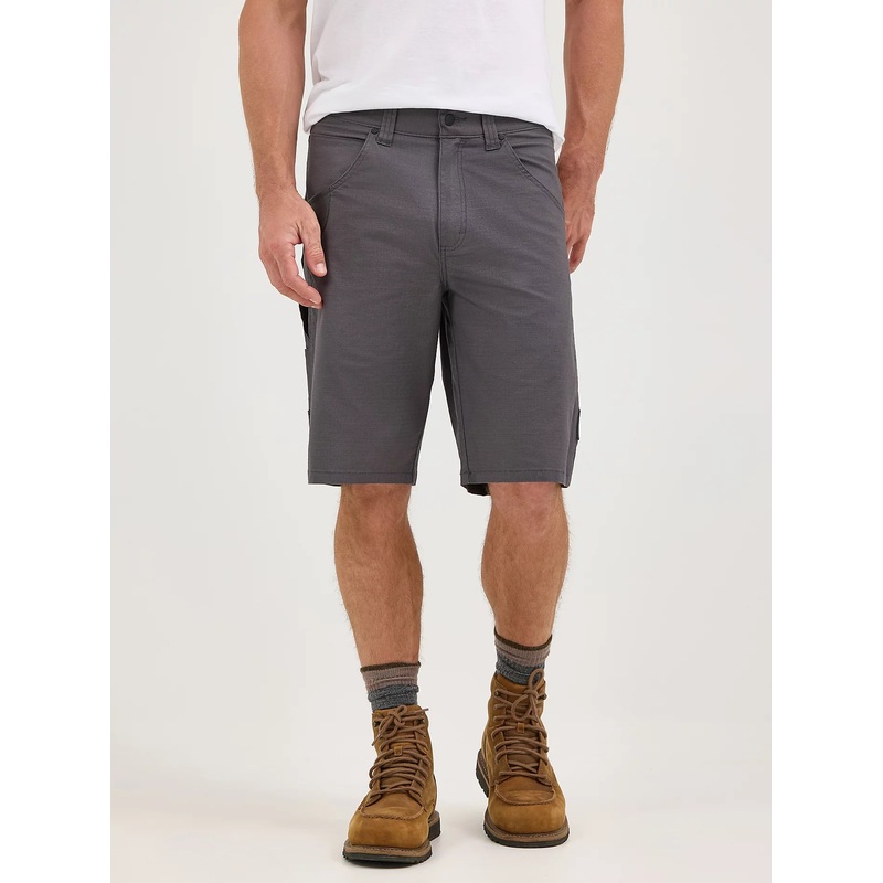 Wrangler RIGGS Workwear Technical Carpenter Short (Grey Pinstripe) Size 30