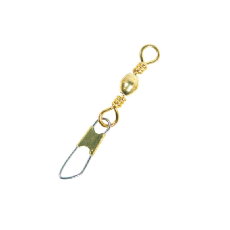 Barrel Swivel with Safety Snap Size 2/0