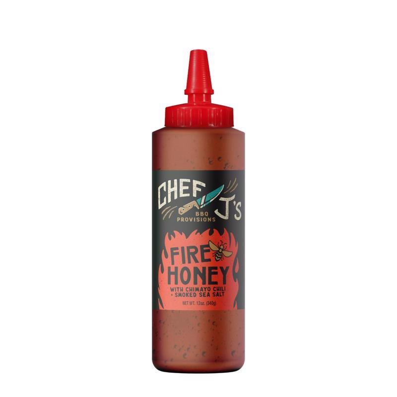 Chef J’s BBQ Provisions Sweet and Spicy Fire Honey 12 oz