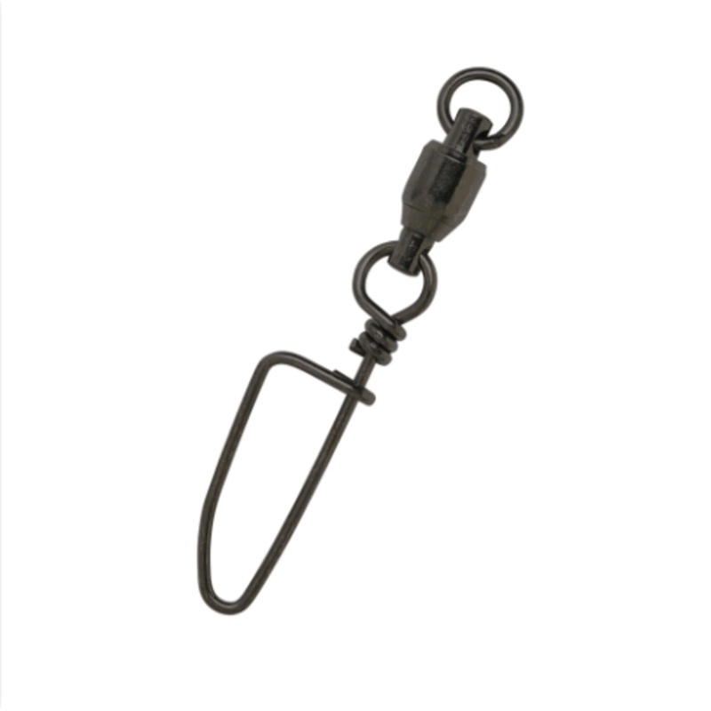 Eagle Claw Ball Bearing Swivels with Coastlock Snaps Size 2
