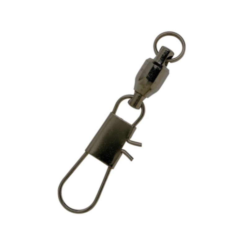 Eagle Claw Ball Bearing Swivels with Interlock Snaps Size 3