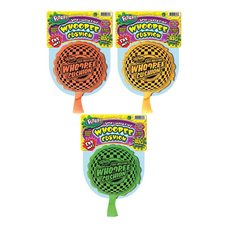Flarp Whoopee Cushion Assorted 1 pc