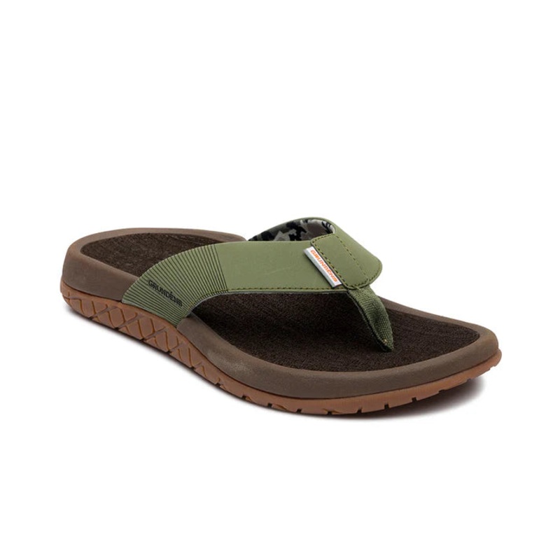 Grundens Fishfinder Sandal (Deep Lichen Green) Size 9