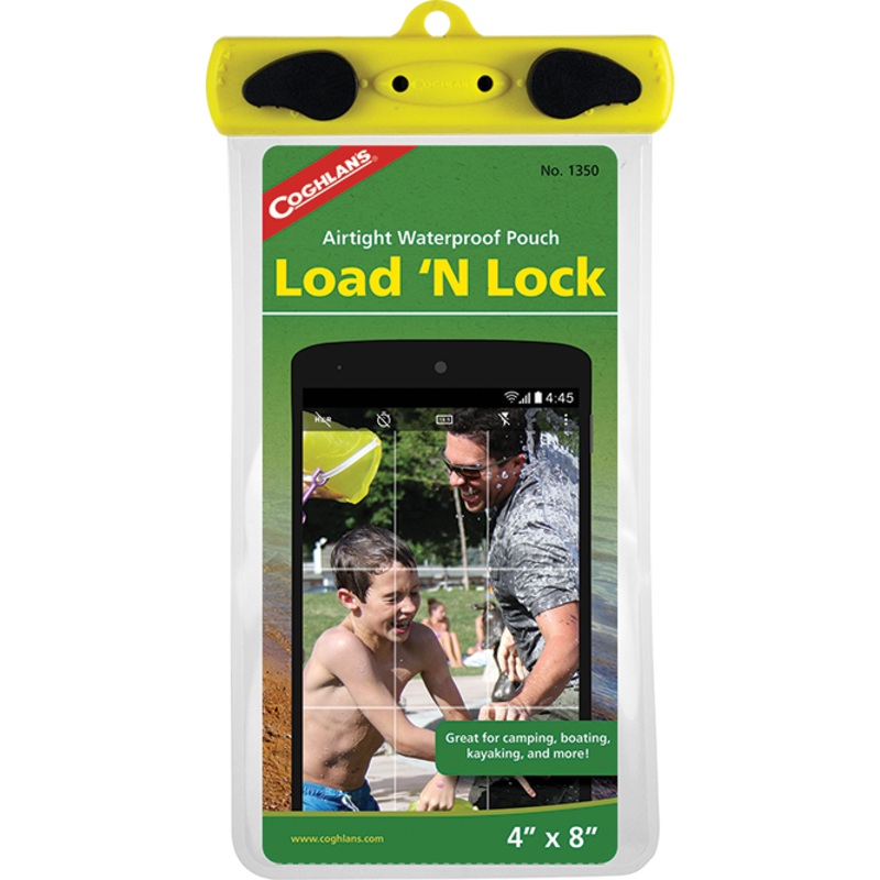 Coghlan S Clear Load N Lock Airtight 4 X 7 Waterproof Pouch Ideal for Water Sports