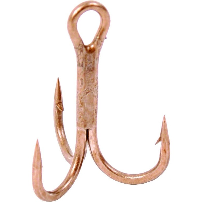 Gamakatsu Round Bend Treble Hook 8SZ 12PK