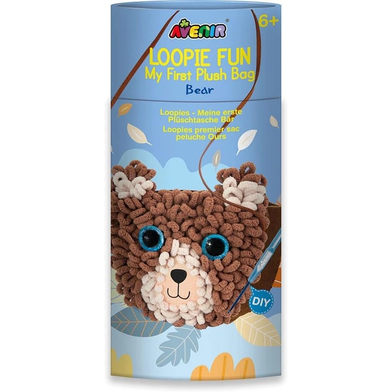 Loopie Fun Bear Bag, Multicoloured
