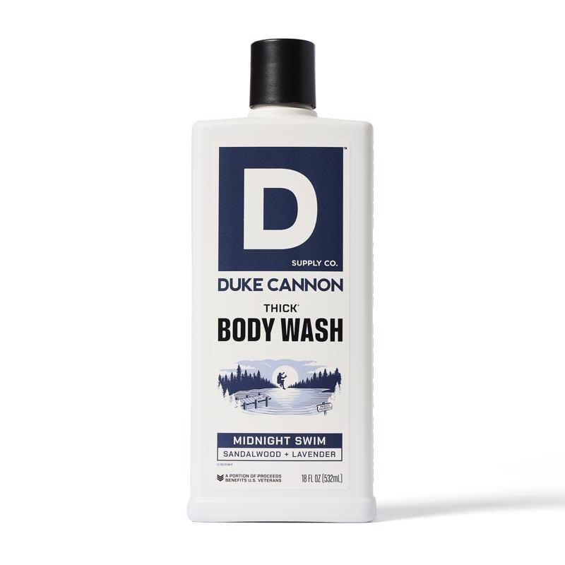 Duke Cannon Midnight Swim Sandalwood + Lavender Scent Body Wash 17.5 oz 1 pk