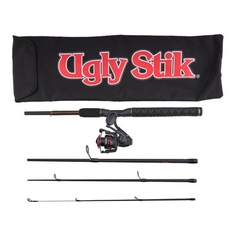 GX2 Ugly Stik Travel Kit 66 Medium Size 30 Reel 4 Pc