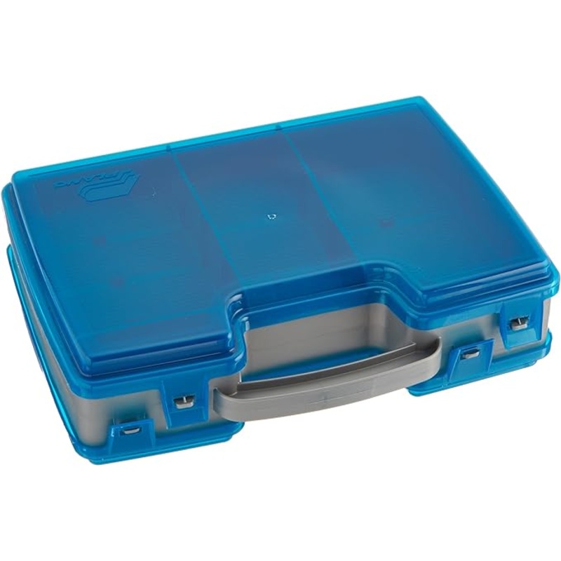 Plano Large 2 Sided Tackle Box (Grey/Blue)