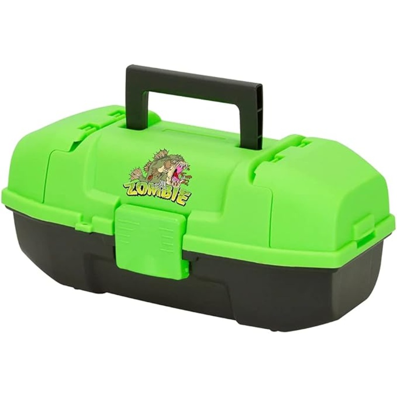 Plano Youth Zombie Fish Tackle Box (Green/Black)