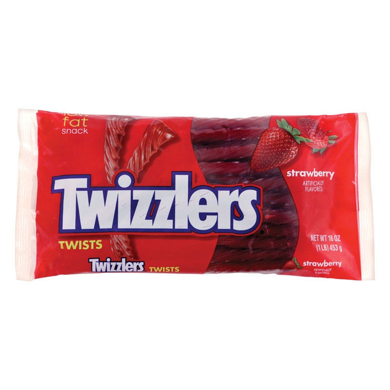 Twizzlers Twists Strawberry Liquorice 16 oz