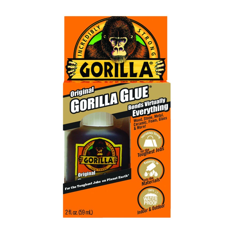 Gorilla High Strength Glue Tan Original Gorilla Glue 2 oz