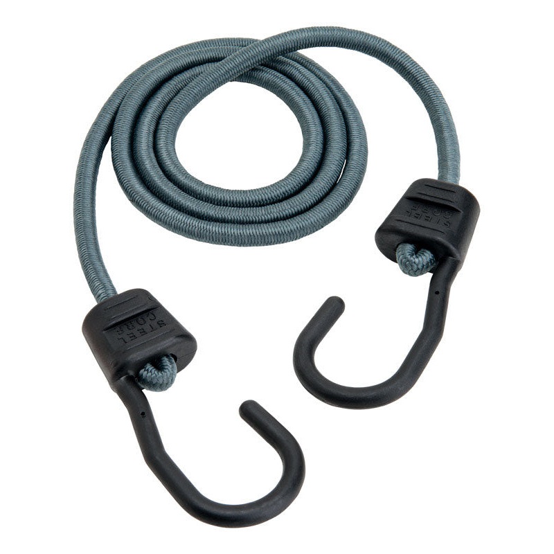 Keeper Gray Bungee Cord 48 in. L X 0.374 in. 1 pk