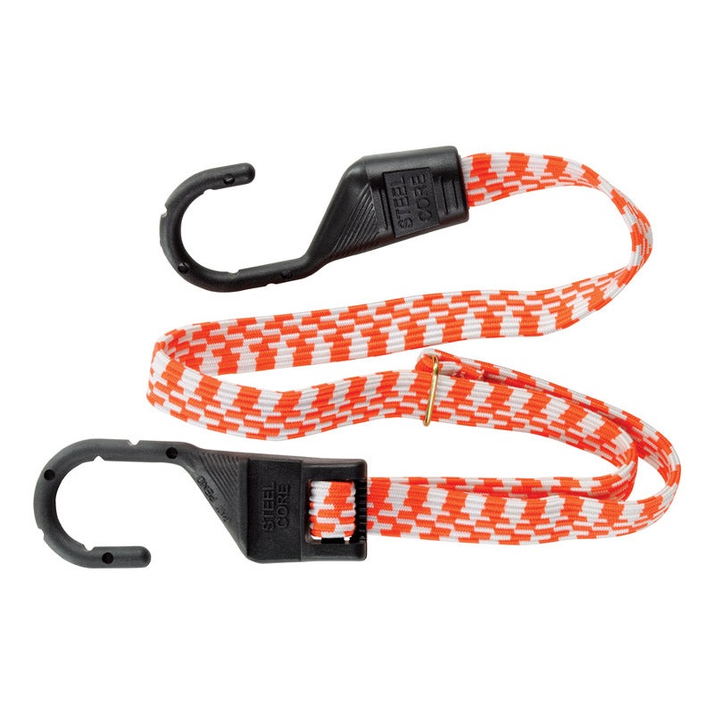 Keeper Orange Bungee Cord 54 in. L X 0.14 in. 1 pk
