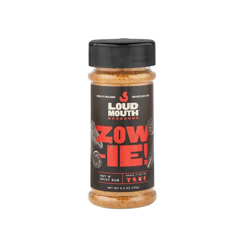 Loud Mouth ZOWIE Hot N’ Spicy BBQ Rub 6.3 oz