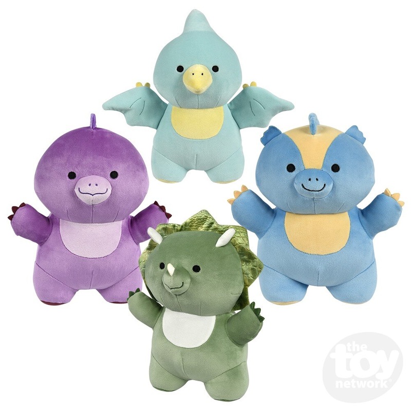 10 Kawaii Dinosaurs Plush (Sold Separately)