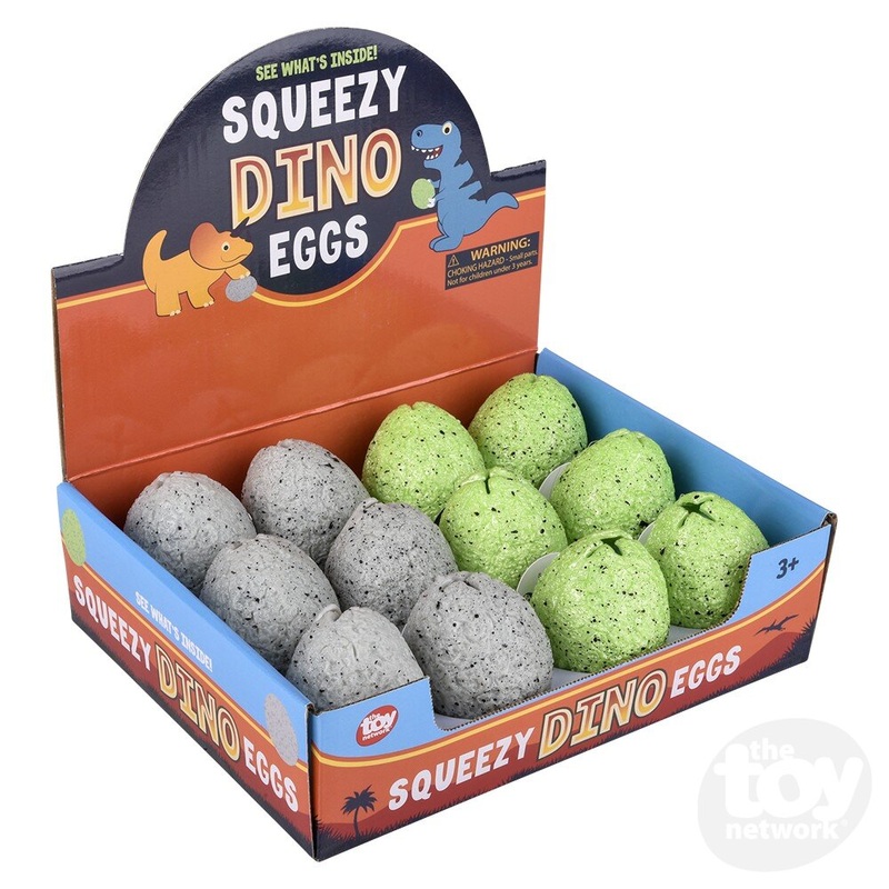 2.5 Squeeze Dinosaur Egg (Sold Separately)