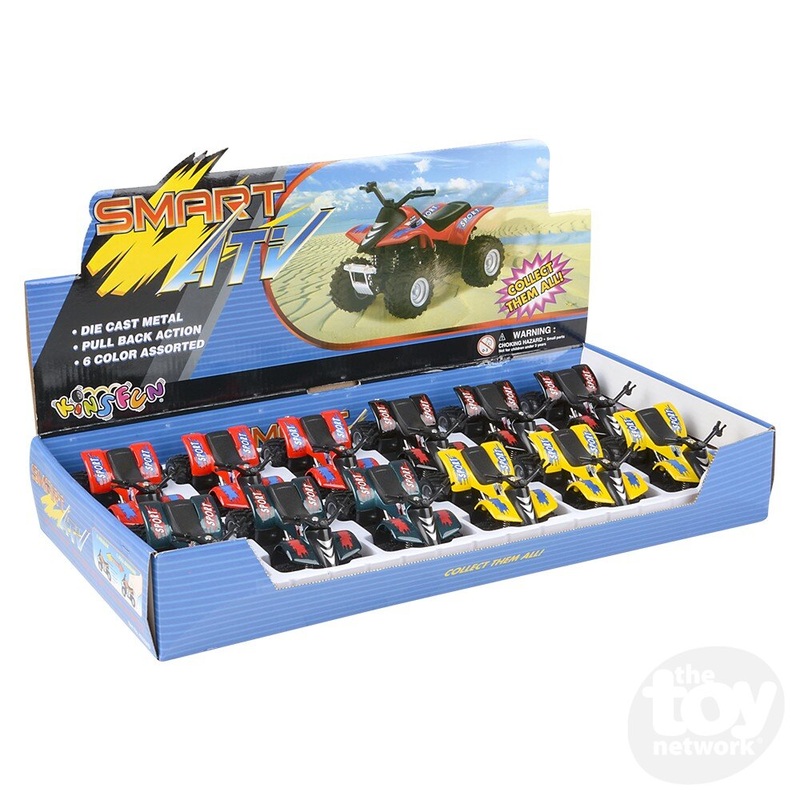 3.75 Diecast Smart ATV (Sold Separately)