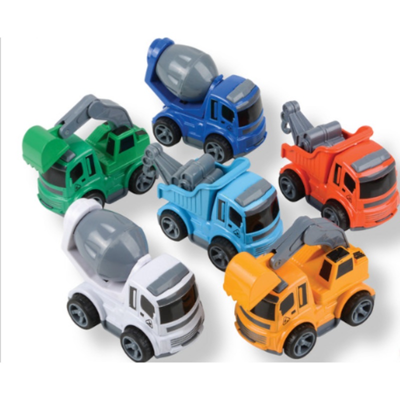 4 Friction Die-Cast Construction Vehicle (Sold Separately)